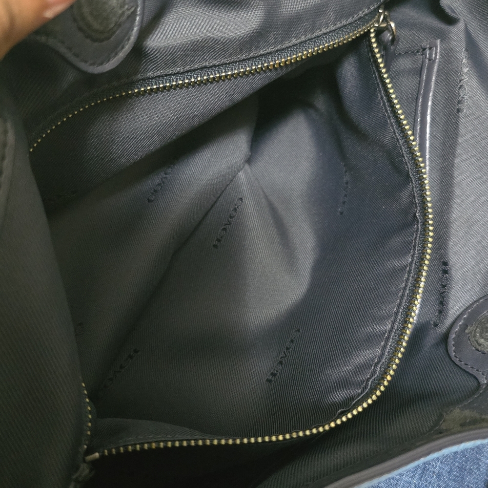 Coach Pebbled Leather Shoulder Bag - Picture 11 of 11